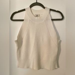 Wilfred Aritzia knit tank top - White (Small)
